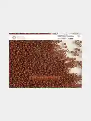 Коричневый чешский бисер Preciosa 10/0, Natural opaque (10, 50 грамм)