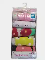 Шортики хлопковые для девочек, малышей (комплект 5 шт.)