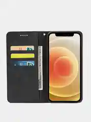 Черный чехол книжка для Samsung Galaxy F52, S20, S21, A72, A11/M11