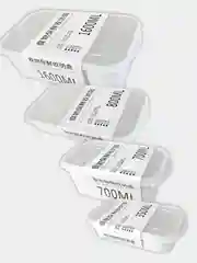 Ланч-бокс для хранения продуктов 350мл, 700мл, 800мл и 1600мл. Контейнер для еды. Ланчбокс