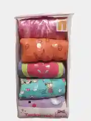Штанишки хлопковые для девочек, малышей, (комплект 5 шт.)