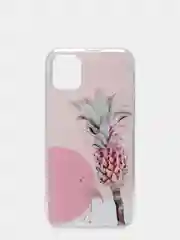 Розовый накладка iPhone 11 силиконовая с переливом