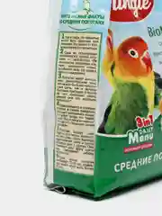 Happy Jungle (Экопром) 3в1 BioMix корм для средних попугаев, 500 г