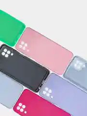 Лавандовый чехол силиконовый для Samsung A22 / M32, A32, A51, A71