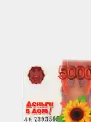 Магнит новогодний "Купюра"