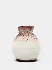Коричневый мини ваза для поделок / кукольный дом, сувенир