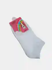 Белый детские носки короткие (1-3, 3-6, 6-8, 9-12)