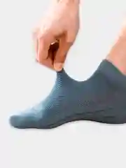 Бежевый короткие мужские носки-лодочки