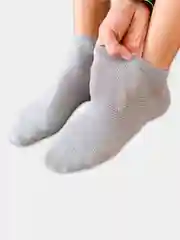 Короткие мужские носки-лодочки