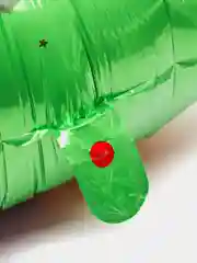 Лайм новогодний фольгированный воздушный шар