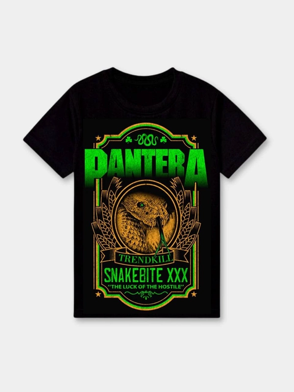 Футболка унисекс с принтом Pantera (Пантера) из хлопка