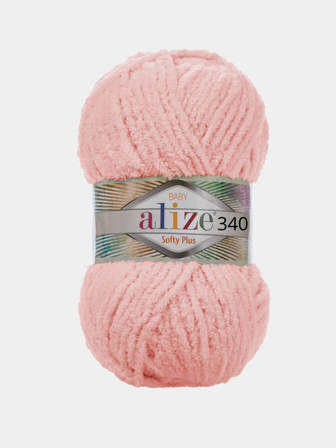 Пряжа Alize Softy plus, 100% микрополиэстер, 100 г, 120 м