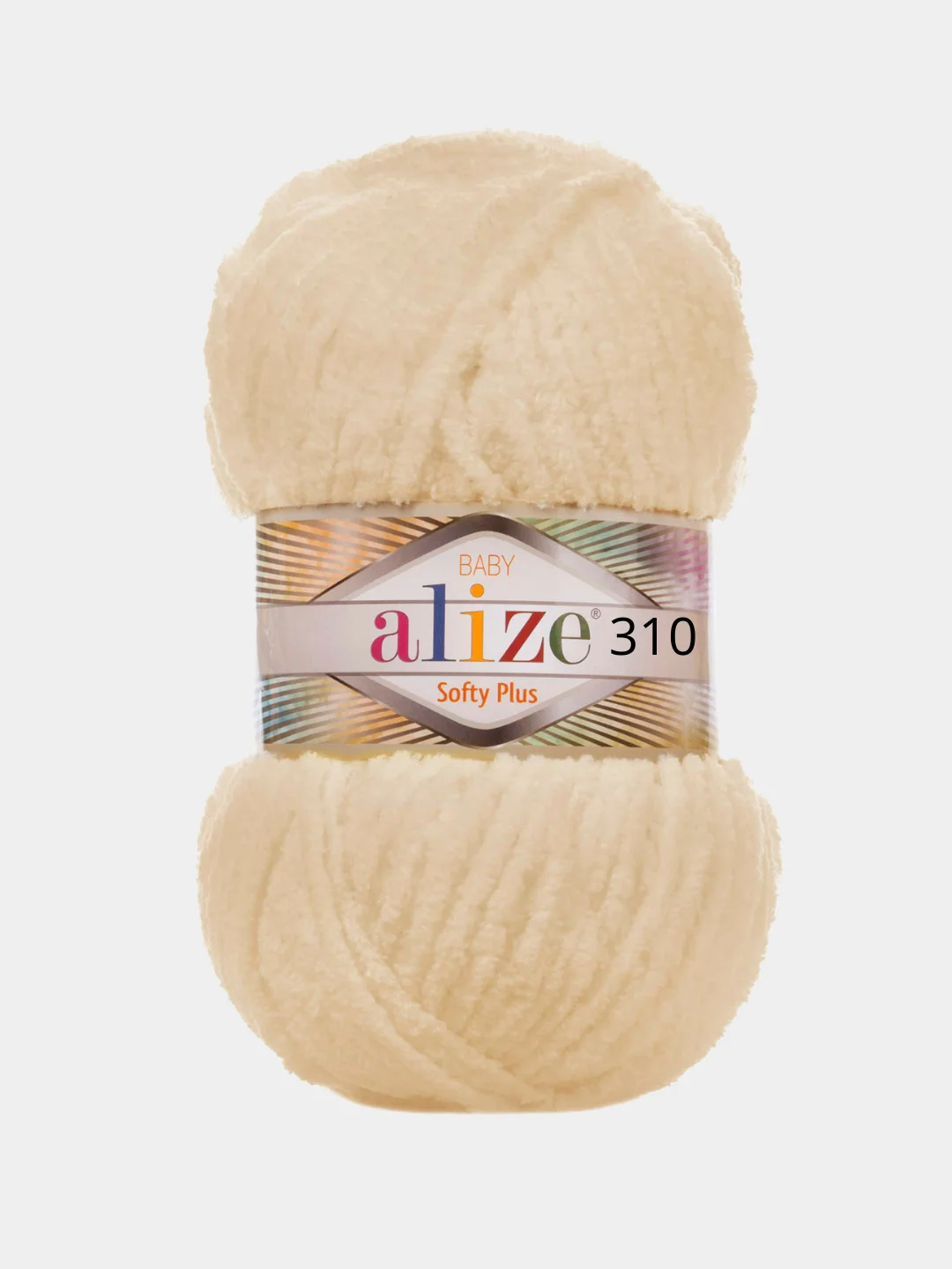 Пряжа Alize Softy plus, 100% микрополиэстер, 100 г, 120 м