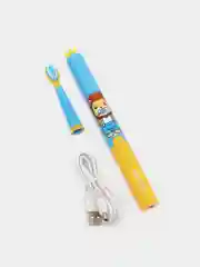 Синий детская электрическая зубная щетка PECHAM Kids Smart 3+, 2 насадки, Electric toothbrush