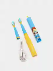 Синий детская электрическая зубная щетка PECHAM Kids Smart 3+, 2 насадки, Electric toothbrush