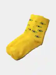 Желтый носки женские, соболь