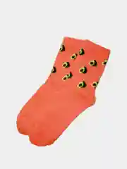 Оранжевый носки женские, соболь