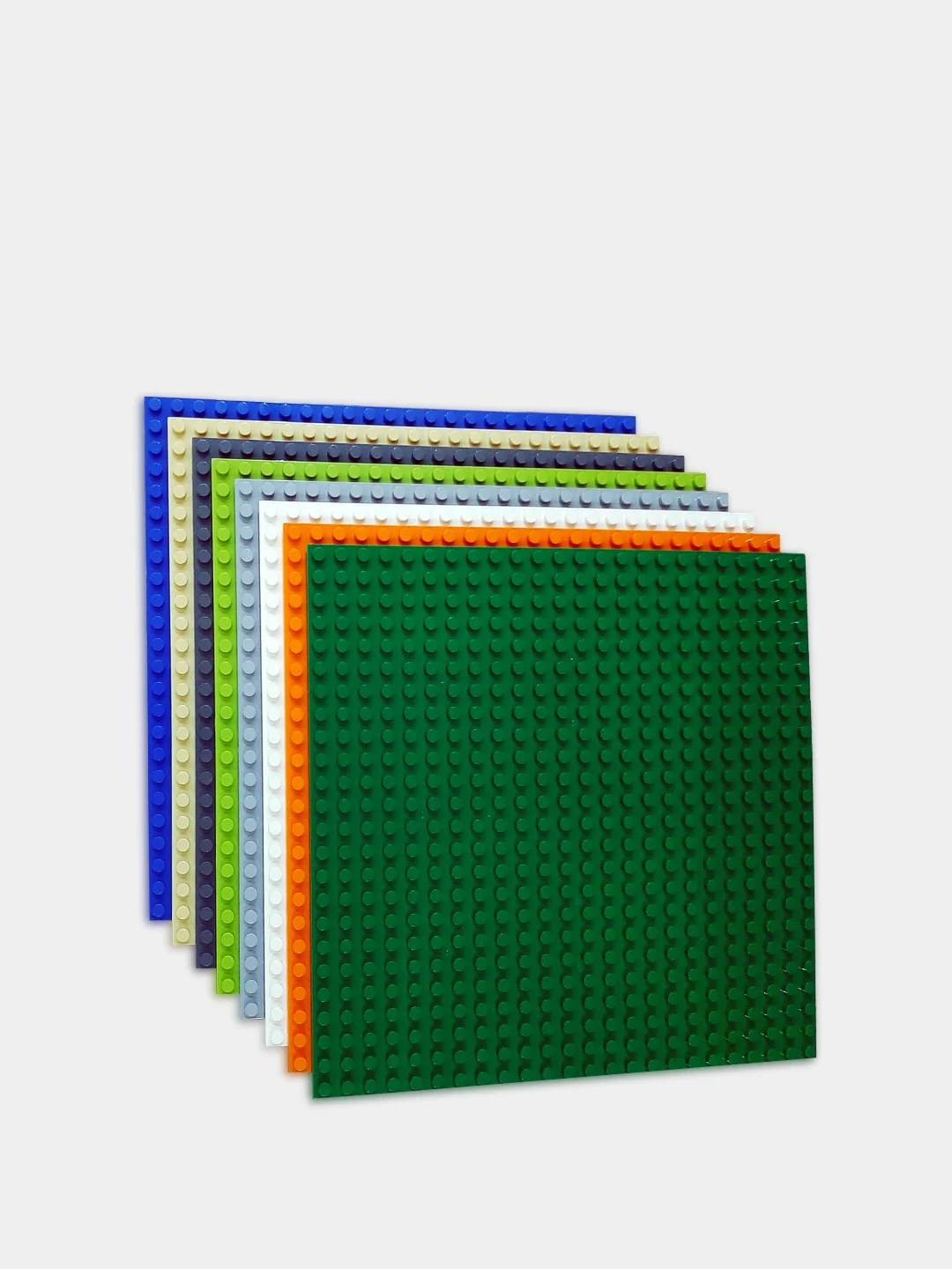 Строительная платформа для крупного конструктора типа Lego Duplo, пластина 38х38 см