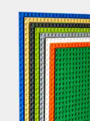 Строительная платформа для крупного конструктора типа Lego Duplo, пластина 38х38 см