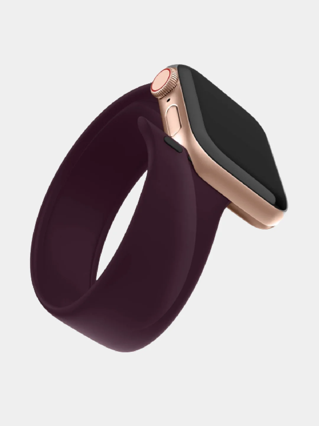 Силиконовый ремешок для часов Apple Watch 3,4,5,6,7 на 38, 40, 42, 44 мм