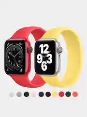Силиконовый ремешок для часов Apple Watch 3,4,5,6,7 на 38, 40, 42, 44 мм