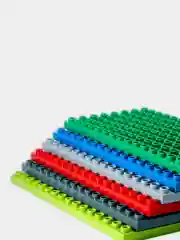 Строительная платформа для крупного конструктора типа Lego Duplo, пластина 25 х 12 см