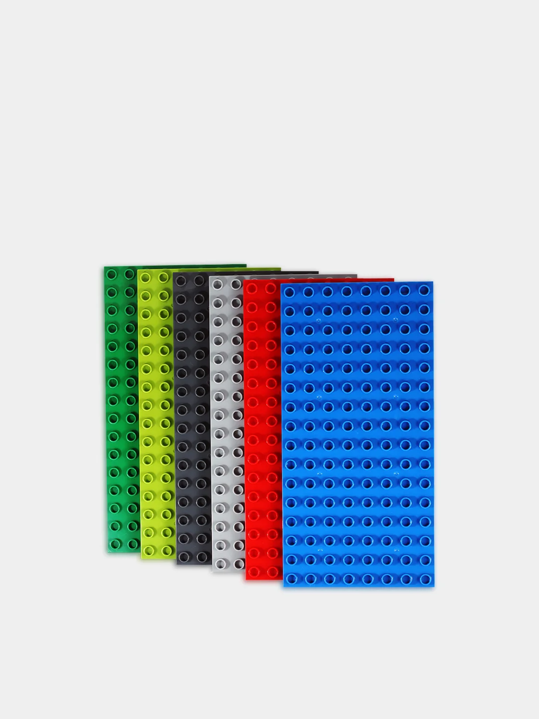 Строительная платформа для крупного конструктора типа Lego Duplo, пластина 25 х 12 см