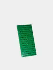 Строительная платформа для крупного конструктора типа Lego Duplo, пластина 25 х 12 см