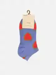 Голубой носки женские, короткие