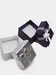 Желтый коробка подарочная для колец и украшений/ коробочка 4*4*3 см шкатулка