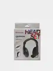 Игровые наушники с микрофоном Defender Gryphon 750, черный