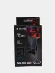 Черный автомобильный держатель для телефона на стекло Defender Car holder 111