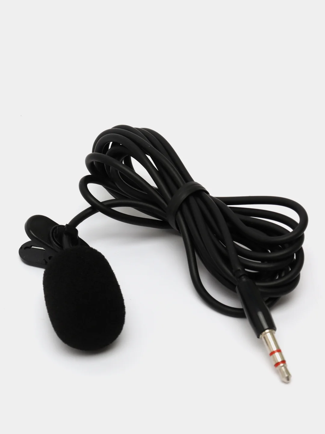 Микрофон петличка с клипсой Lavalier KIN KM-001 3.5мм AUX купить по ...