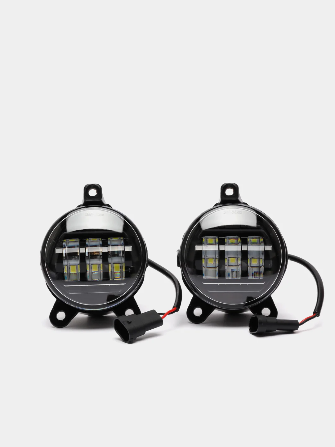 Противотуманные Led фары (птф) на Lada Priora 50 Ватт