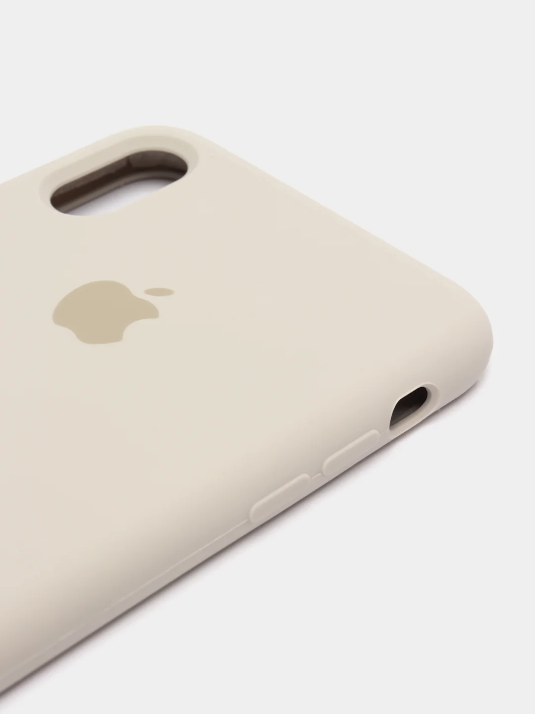 Бежевый меланж чехол Silicone Case Orig
