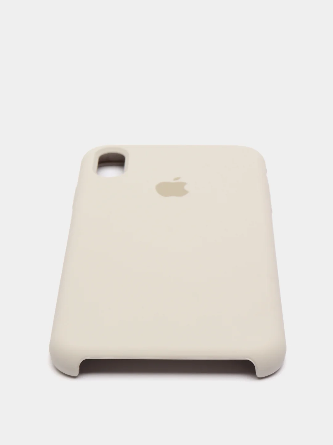 Бежевый меланж чехол Silicone Case Orig
