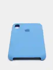 Голубой чехол Silicone Case Orig