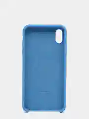 Голубой чехол Silicone Case Orig