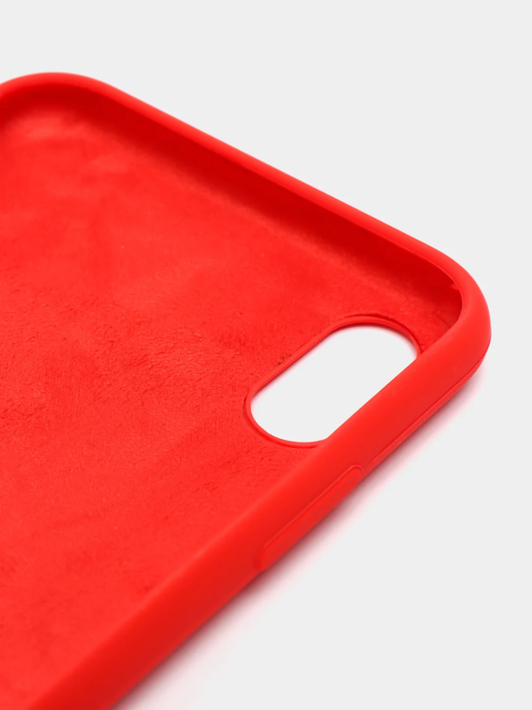 Красный чехол Silicone Case Orig