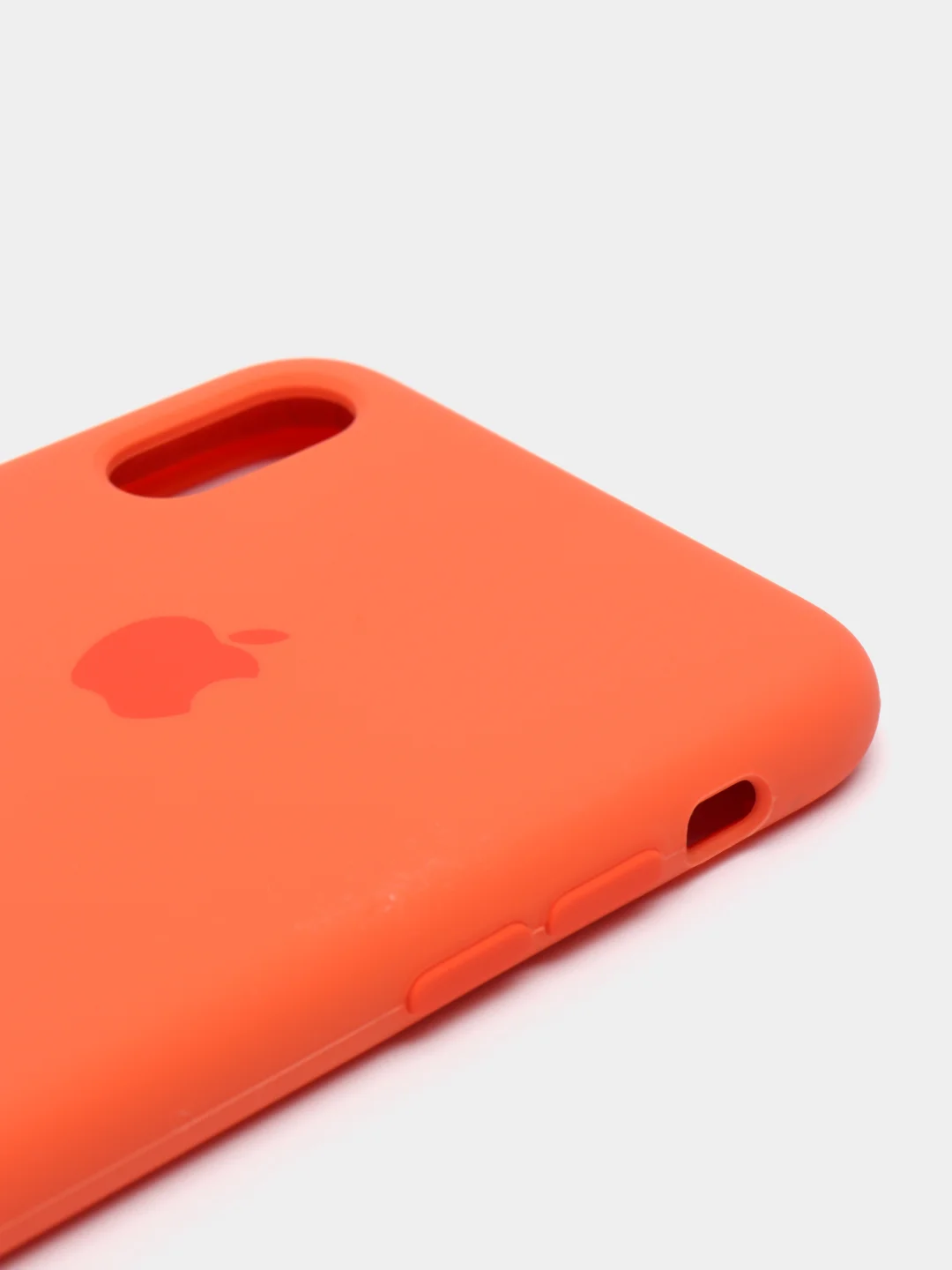 Оранжевый чехол Silicone Case Orig