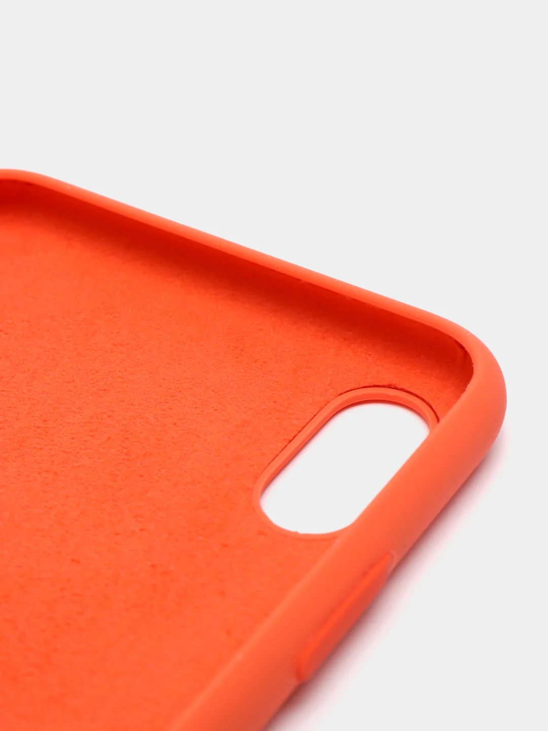Оранжевый чехол Silicone Case Orig