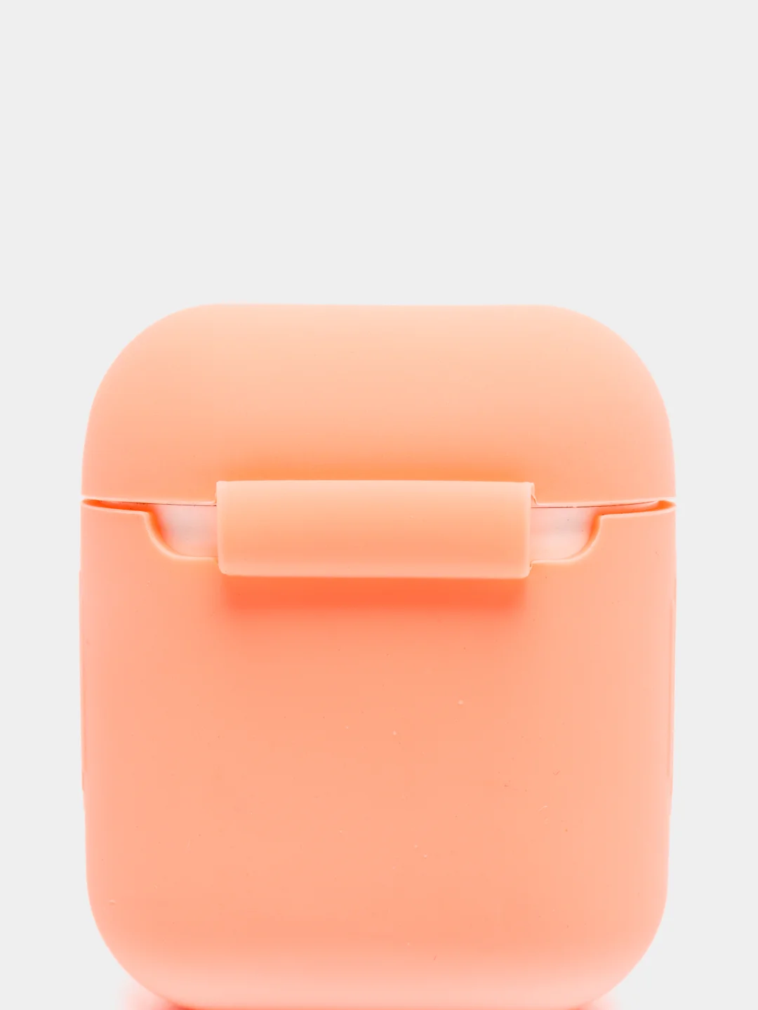 Коралловый меланж силиконовый чехол для беспроводных наушников AirPods, Аирподс 1, 2