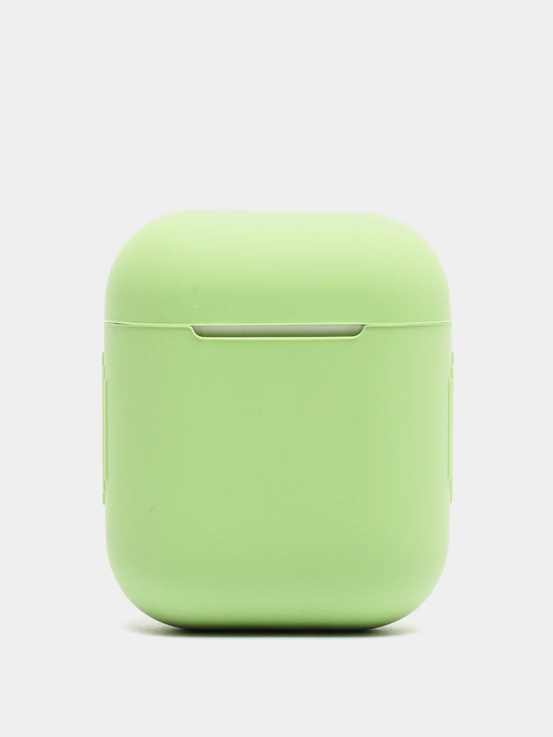 Лайм силиконовый чехол для беспроводных наушников AirPods, Аирподс 1, 2