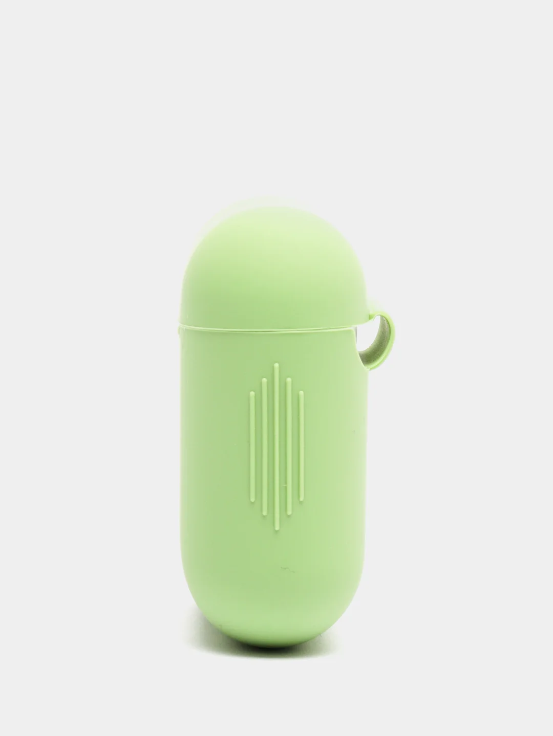 Лайм силиконовый чехол для беспроводных наушников AirPods, Аирподс 1, 2