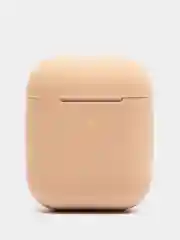 Хаки силиконовый чехол для беспроводных наушников AirPods, Аирподс 1, 2