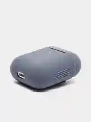 Темно-синий силиконовый чехол для беспроводных наушников AirPods, Аирподс 1, 2