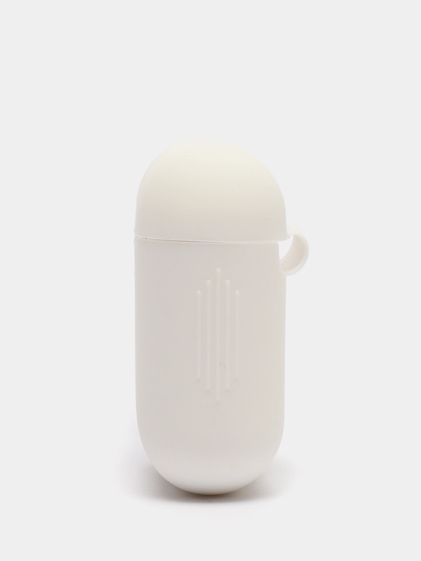Силиконовый чехол для беспроводных наушников AirPods, Аирподс 1, 2