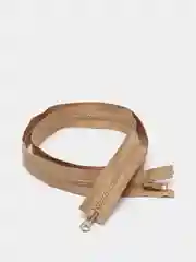Карамельный молния тракторная двухсторонняя. 110 см. Замок для куртки.