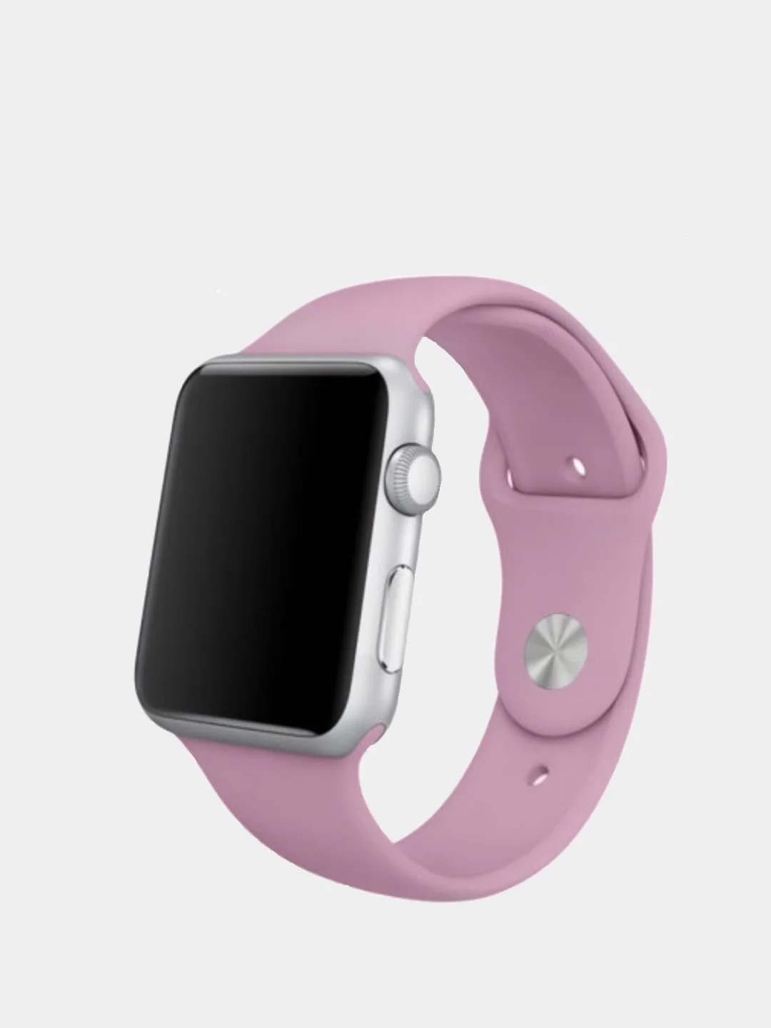 Сиреневый силиконовый ремешок для Apple Watch