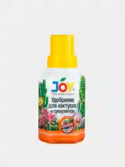 Удобрение для подкормки кактусов и суккулентов ТМ JOY, с микроэлементами, 250 мл